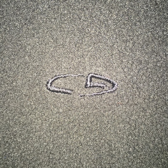 Girls black quarter-zip fleece pullover. - Picture 2 of 4